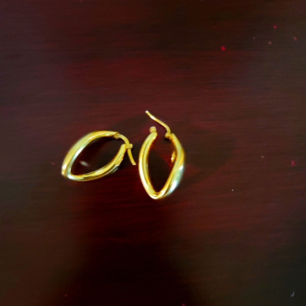 Italian Gold Earrings